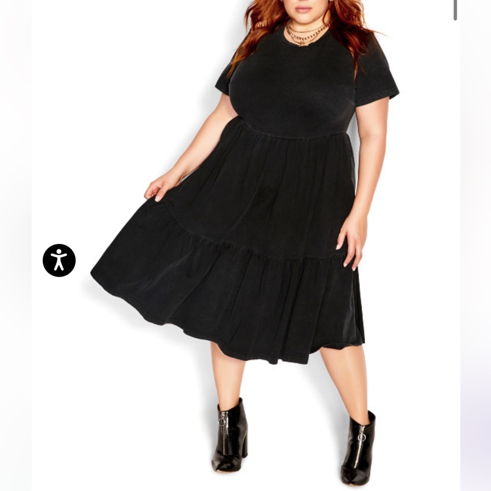 CCX Retro Roller Midi Dress